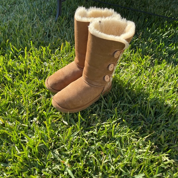 UGG🍂🍁Triplets Chestnut Sz 5 - Picture 10 of 13